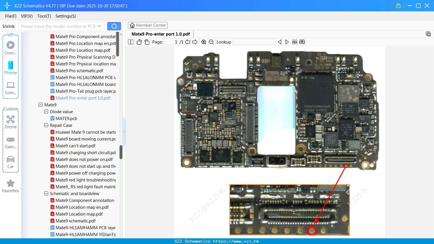 Huawei Mate9 Pro-enter Port 1.0